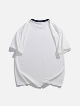 Foam Printing Letter Tee